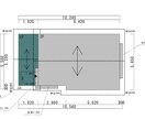 jw cadで平面図・立面図作成します どんな要望でも対応可能！よろしくお願いします イメージ1