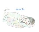 お洒落なアイコンや似顔絵を描きます 5件まで1500円で対応いたします☺︎ イメージ2
