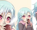キャラクターアイコン描きます あなただけのオリジナルアイコン描きます イメージ5