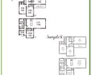 間取り図をトレースします チラシやウェブ広告などに。プロもご利用いただけるデータです。 イメージ5