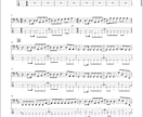 ベースTab譜の作成をします 原曲に忠実な譜面作成と多弦ベースに対応してます！ イメージ1