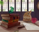 商用可能・同人誌可能です！イラスト作成いたします 萌え絵とは違う大人びた絵柄でお届け♬ イメージ8