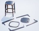 3D家具モデルを製作いたします 建築パース、メタバース用の3D家具モデルを製作いたします イメージ8