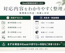 使いづらいExcel管理表を実務用に整えます 案件・見積・売上管理を見やすく使いやすい形へ イメージ2