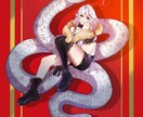 イラスト全般制作します SNS用アイコン、1枚絵など何でも描きます！ イメージ5