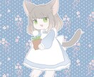 ゆるくて可愛いアイコン作成します ほっこりする可愛いイラストをかきます！ イメージ5
