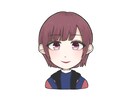 SNS用デフォルメアイコン描きます ❁﻿ペンライト・ぬいぐるみ等の追加オプションあり❁﻿ イメージ1