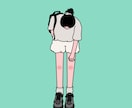 格安！韓国風イラスト描きます プレゼント、アイコン、結婚式などにどうですか^^ イメージ5