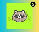 ゆるかわエゾタヌキさんのSNSアイコン販売します かわいいエゾタヌキさんのアイコンでSNS活動しませんか イメージ6