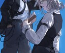 立体感、空気感のあるイラスト作成いたします アイコン、サムネイル、立ち絵、1枚絵など イメージ4