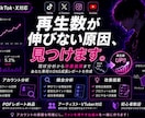 TikTok・XのSNS分析と改善提案を行います 再生数とフォロワーが伸びる改善策をご提案 イメージ1