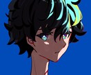 パキッとした雰囲気のイラスト描きます お値段3000円から！アイコンYouTubeサムネイラスト イメージ10