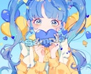 色鮮やかなイラストを描きます グッズや記念絵などにおすすめです！ イメージ5