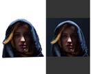 photoshopを使い写真を白抜きします 人物写真や料理など切り抜きます イメージ4