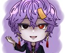 かわいいバストアップSDアイコン承ります 透過データもあるからスタンプ等にも使える！ イメージ5