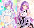 あなたの理想のイラスト制作します 立ち絵デザイン（Vtuber/IRIAM）・表紙・配信など イメージ4