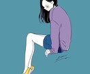 アイコン向けの全身イラストを作成します アイコンやグッズに、あなたの「全身似顔絵」を。 イメージ6