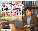 採点を電子ファイルで先に終わらせます 答案はzipにまとめてお送りください イメージ2