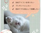 写真から作る✨２パターンうちの子イラスト制作します 2パターン作成　線画・ふんわり漫画風に！SNS・名刺にも◎ イメージ7