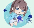 かわいいデフォルメキャラ(SDキャラ)描きます デフォルト・ミニ・SDキャライラストアイコンなどに！ イメージ2
