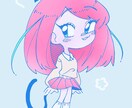 ちびキャラ★イラスト制作いたします SNSアイコンやヘッダー、その他用途に！デフォルメイラスト★ イメージ2
