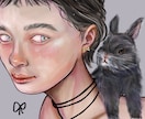 ペットの似顔絵描きます ペットの似顔絵を、アートにします イメージ4