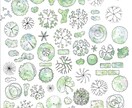 商用可！図面や資料に使える手描き添景素材制作します 設計経験者制作！図面や資料に雰囲気を添えたい方におすすめです イメージ4