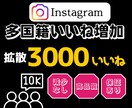 インスタのいいねを増やします 全世界にあなたをプロモーションしていいねを増加! イメージ1