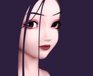 リアル×アニメ調の女性の絵を3DCGで制作します SNSアイコンや一枚絵等制作します イメージ4