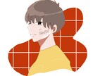 キュートな色使い♡アイコンイラストを描きます 現役Z世代イラストレーターが作成します。流行重視！ イメージ3