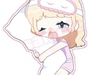 かわいいSDイラストをお作りします ♡動画内で使える立ち絵やSNSアイコンなど♡ イメージ1