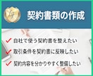 オーダーメイドでリスクを防ぐ契約書を作成します 累計350件超の実績｜ヒアリング付きで安心のオーダーメイド イメージ1