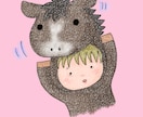 商用OK◆動物着ぐるみアイコン作成します ゆるっと癒し系で優しいアイコンを作成します イメージ10