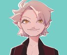 カートゥーン風のポップなSNSアイコン描きます 個性的でポップなイラストをSNSアイコンに！！ イメージ1