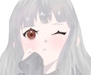 バストアップイラストを描きます SNS・YouTube配信に使えるバストアップイラスト イメージ1