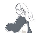 ゆる〜いイラスト作成をします シンプルでゆる〜いイラスト作成致します。お気軽にどうぞ イメージ7