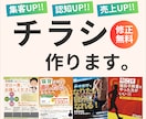 集客・宣伝に効果的なチラシをデザインします 効果的で高品質◎集客アップするチラシをデザインします イメージ1