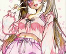 生成したAI絵、アナログに描き換えます AI絵よりも温かみのあるイラストを提供します イメージ2