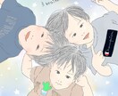 写真を模写し、暖かみのある似顔絵を描かせて頂きます 写真を元に描きます。アップ、後ろ姿、全身どれでもOKです イメージ3
