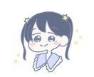 アイコンお描きします 女の子のイラストをお描きします。 イメージ3
