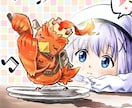 ドンピシャなアイコン、作らせてもらいます！ます 似顔絵風でも別モチーフでも、丸型アイコン描かせてもらいます！ イメージ9