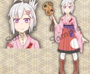 TRPG等立ち絵を描きます いただいたイメージをもとに、キャラ立ち絵を作成します。 イメージ2