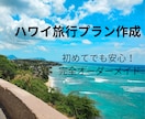 初めてのハワイ旅行プランを作成します 初めてのハワイでも迷わない！あなただけの旅行プランを作ります イメージ1