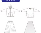 詳しい指示ありの方専用【縫製仕様書】を作成します スピード納品はオプションから可能！詳しいご指示をお願いします イメージ3