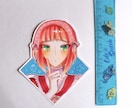 アナログで、アイコン作成します ●完成したイラスト、ご自宅にお届け イメージ2
