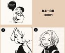 印象的なSNS等のアイコン描きます 自分用はもちろん。プレゼントにもおススメです★ イメージ2