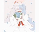 やさしいタッチのウェディングイラスト描きます ◯結婚証明書のプチイラスト◯似顔絵など イメージ3