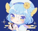 可愛いミニキャライラスト描きます 2頭身、3頭身の可愛いミニキャライラストを描きます イメージ5