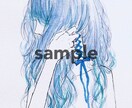 24時間以内！SNSで使える似顔絵描きます 水彩、デジタル、すべて一点物です！！ イメージ3