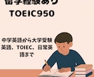 TOEIC950留学経験が英語オンライン指導します 英語が苦手でも安心！あなたに合ったプランで着実に伸ばします イメージ1